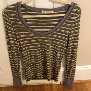 Free People sparkle top!